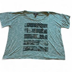 Style & Co world landmark tee